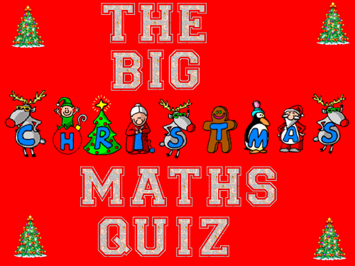 Maths Christmas Quiz