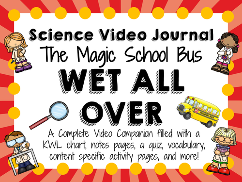 Magic School Bus: Wet All Over: Video Journal