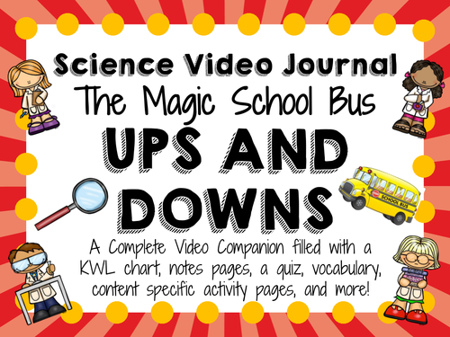 Magic School Bus Ups and Downs: Video Journal