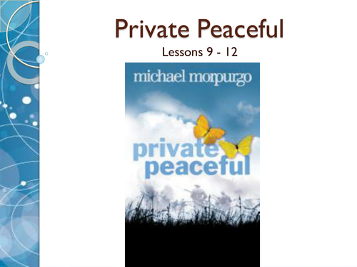 Private Peaceful lesson 9-13 KS3 | Teaching Resources