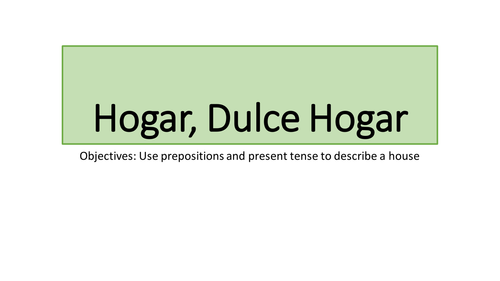 Hogar, Dulce Hogar