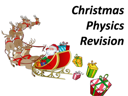 Christmas Revision - GCSE Energy