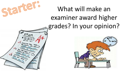 Structuring answers- AIC