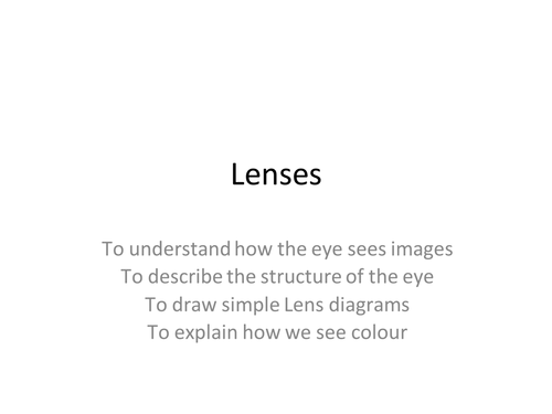 Lenses Entry Level