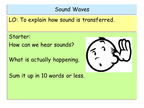 New AQA GCSE Sound waves