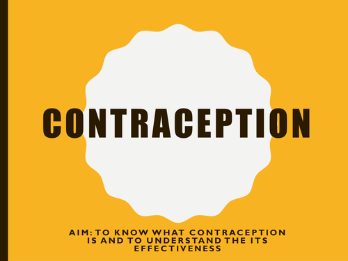 Contraception PPT