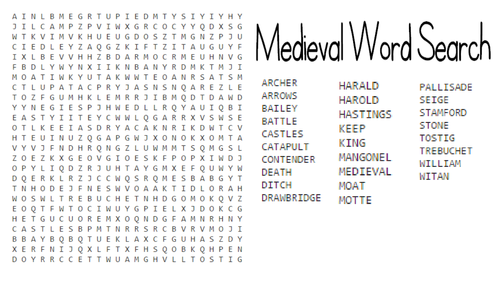 Medieval games and activities