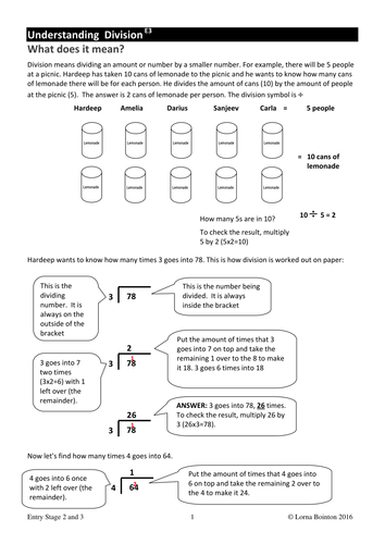 Understanding Division