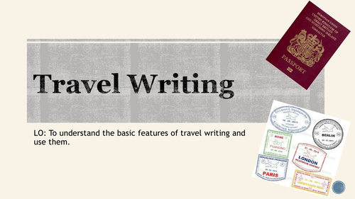 Travel writing introduction