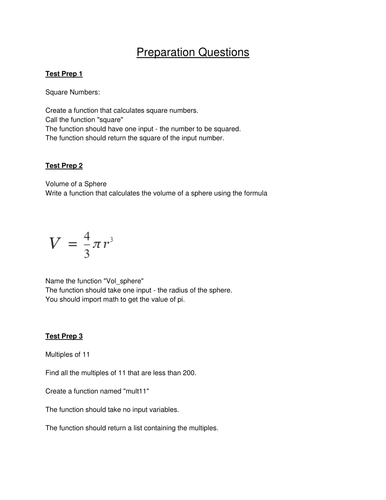 Python Assessment