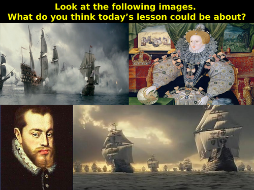 The Spanish Armada, 1588