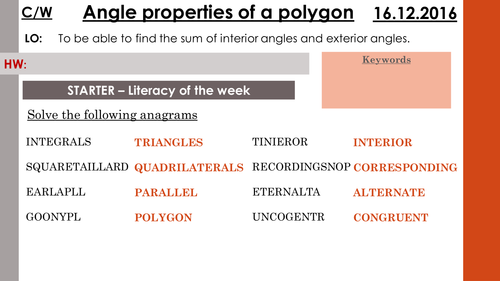 Polygons