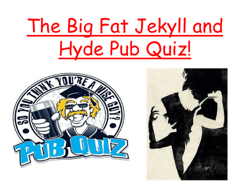 Jekyll and Hyde Quiz