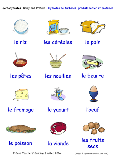 Food and Drink in French Word Searches (11 Wordsearches)