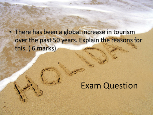 Lesson on global tourist destinations