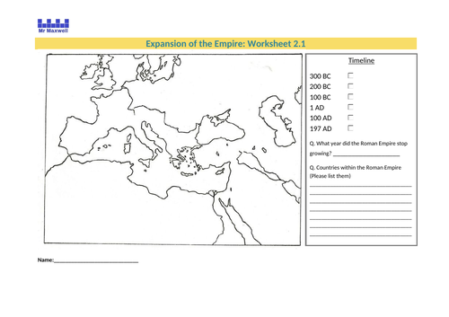 Lesson 2: Growth of the Roman Empire