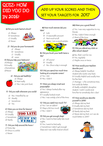 QUIZ: how did you do in 2016?