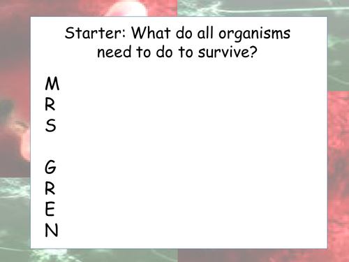 Life Processes, Microscopes, Cells, Organs and Organ Systems (5 lessons)