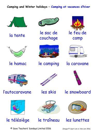 Holidays in French Word Searches (2 Wordsearches)