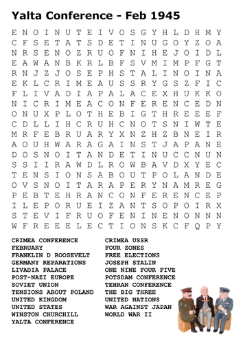 Yalta Word Search