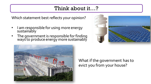 Renewable and Non-renewable Energy Resources and the Three Gorges Dam Project