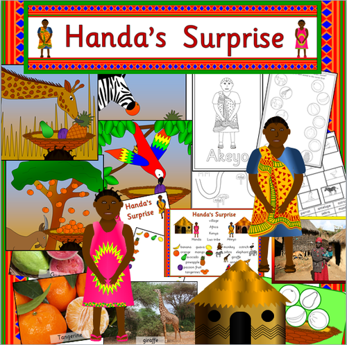 Handa's Surprise story resource pack- story sack