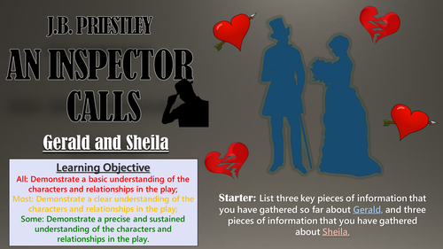 An Inspector Calls: Gerald and Sheila