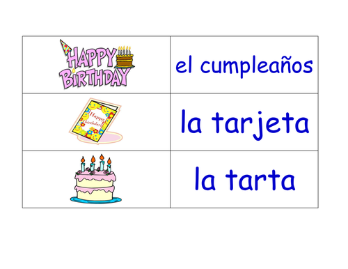 Christmas and Celebrations in Spanish Flashcards (24 Spanish Christmas and Celebrations Flash Cards)