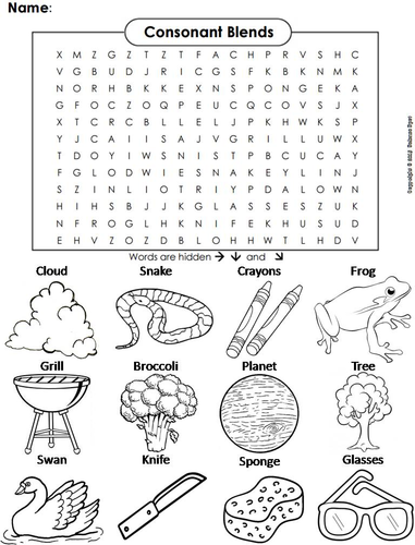 Consonant Blends