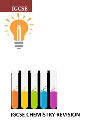 IGCSE Chemistry Revision notes