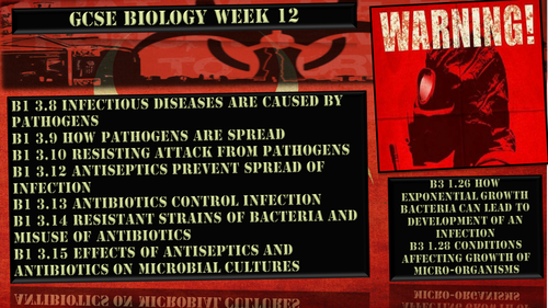 GCSE Pathogens and Disease