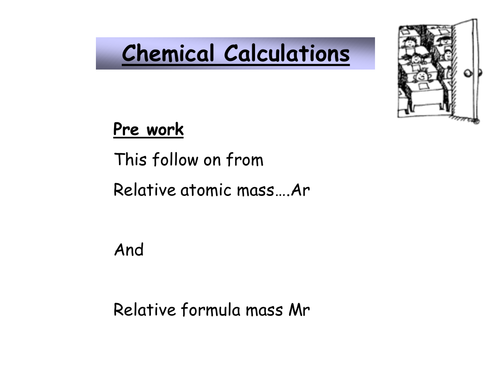 NEW GCSE  AQA/OCR linked Foundation and Higher work on quantitative chemistry.