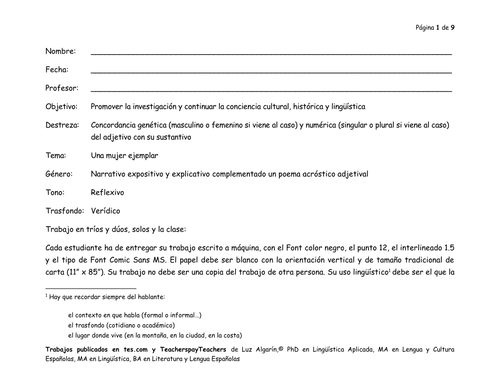 Cápsula cultural e histórica - Semblanza de una mujer sobresaliente