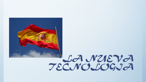 LAS NUEVAS TECNOLOGÍAS pptx