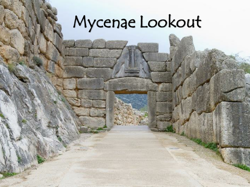 OCR GCE H074 Literature Poetry - 'Mycenae Lookout' part 1 - 'Watchman's War'by Seamus Heaney.