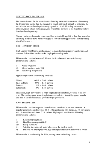 Engineering forming methods revision pack.