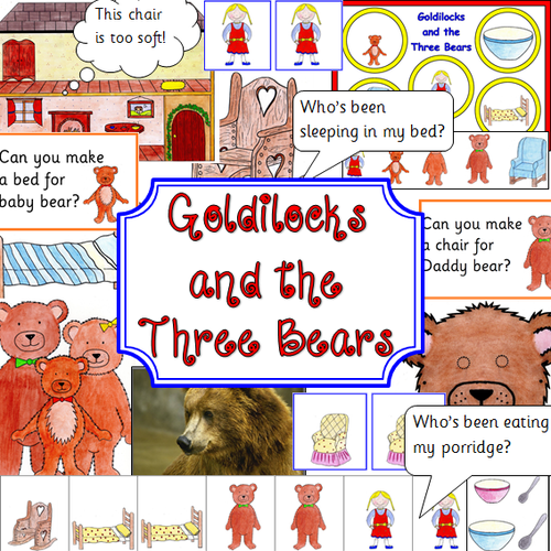 Goldilocks And The Three Bears Story Resource Pack Traditional Tales 