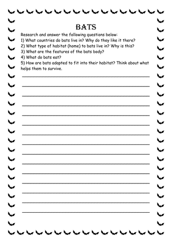 Nocturnal animals sorting game online picture