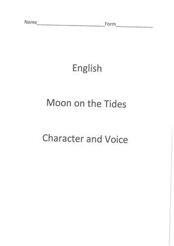 Character and Voice Revision Book