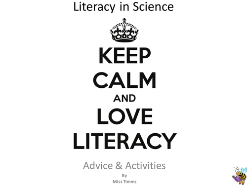 Literacy in science booklet