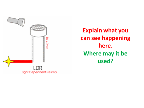 GCSE Phyiscs P6 LDR and Thermistors used in Potential Dividers ( Following 21st Century OCR )