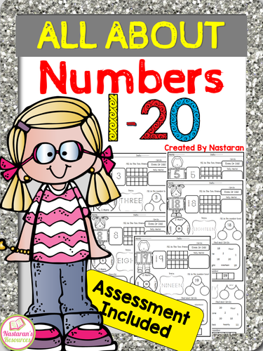 ALL ABOUT Numbers 1-20 + Assessment