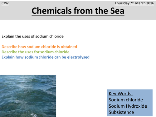 OCR Gateway Science C2h PowerPoint