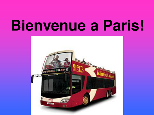 Tour around Paris