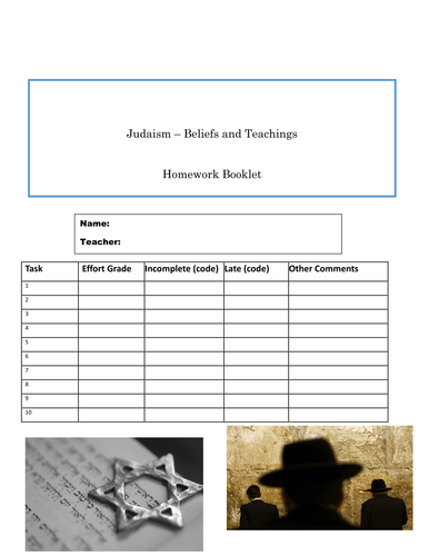 judaism homework help