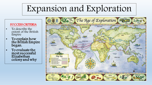 Elizabethan expansion and exploration