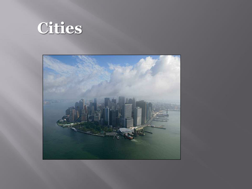 Global Cities present and future powerpoint presentation to inspire own designs and preferences