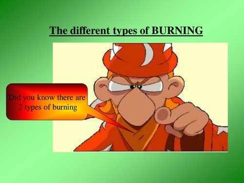 Chemistry KS4 found/KS3  lesson on complete and incomplete combustion- All boards compatible