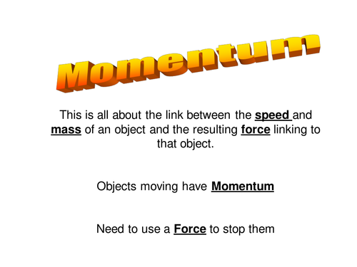 AQA GCSE Physics on Momentum P2