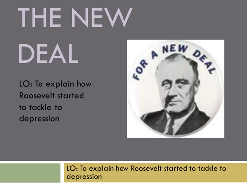New Deal FDR 100 Days